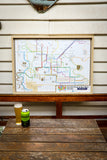 Inner North+Inner East+Inner West Pubs & Bar Map - 2025 EDITION (A1 print)