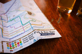 Inner North+Inner East+Inner West Pubs & Bar Map - 2025 EDITION (A3 Foldable)