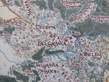 Tolkein Style Shire map:  Belgravia Local (Medium - A2 size)
