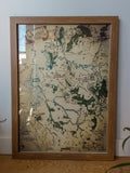 Tolkein Style Shire map:  Woori Yallock Local (Medium - A2 size)