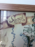 Tolkein Style Shire map:  Woori Yallock Local (Medium - A2 size)