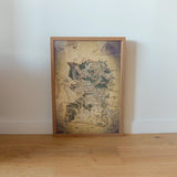 Tolkein Style Shire map:  Belgravia Local (Medium - A2 size)