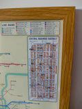 Melbourne Metropolitain (Mel x Paris) Fantasy Train Map (A2 size)