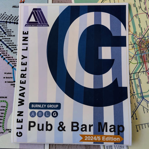 GLEN WAVERLEY LINE Pub and Bar Map