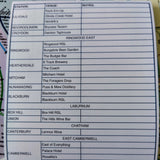 LILYDALE LINE Pub and Bar Map