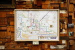 Inner North+Inner East+Inner West Pubs & Bar Map - 2025 EDITION (A1 print)