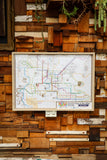 Inner North+Inner East+Inner West Pubs & Bar Map - 2025 EDITION (A1 print)