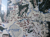 Tolkein Style Shire map:  Healesville Local (Medium - A2 size)