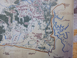 Tolkein Style Shire map:  Belgravia Local (Medium - A2 size)