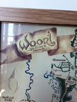 Tolkein Style Shire map:  Woori Yallock Local (Medium - A2 size)
