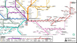 Fantasy Victoria Regional Rail Map (A2)