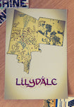 Lilydale Shire Map Postcard (A5)