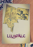 Lilydale Shire Map Postcard (A5)
