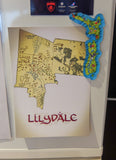 Lilydale Shire Map Postcard (A5)